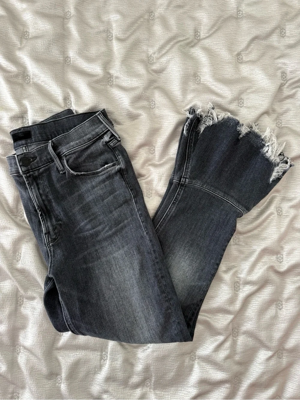 Mother The ChaChaChew Cropped Flare Jeans Size 29